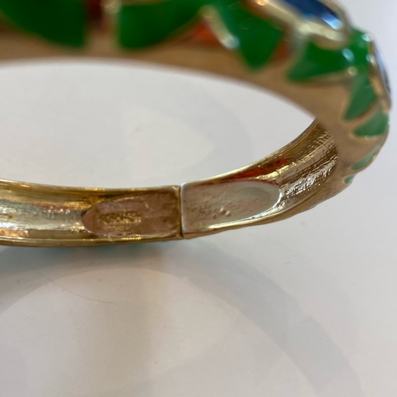 Fornash Cuff Bracelet - green and blue - Picture 2 of 4